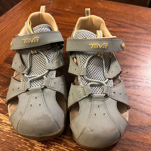 Teva Shoes - Teva Blue and Tan Sandals